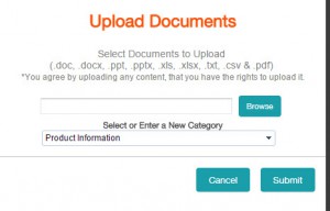 upload documents